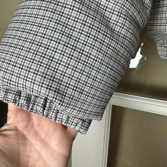 REVERSIBLE American Eagle Cropped Puffer Coat Jacket Size Small - Picture 6 of 14